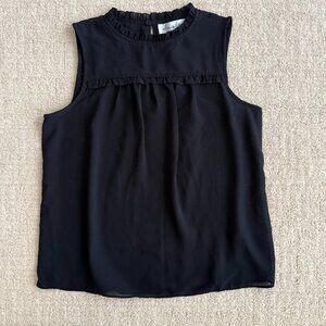 Naked Zebra Toby Top in Black, Size S